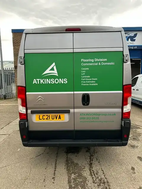 ATKINSONS Flooring Division van