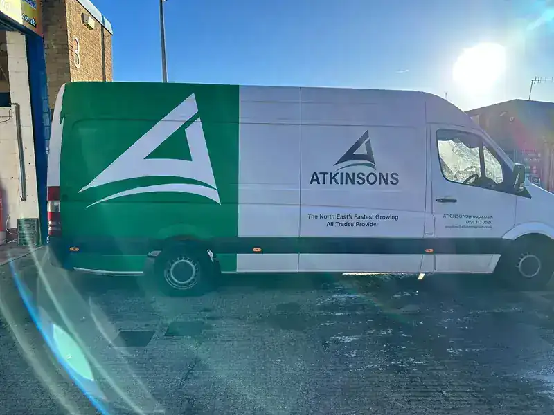 ATKINSONS Building Division Sprinter in full livery