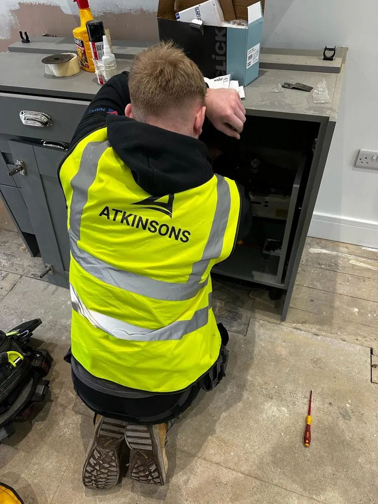 ATKINSONS Building and Flooring Division vans