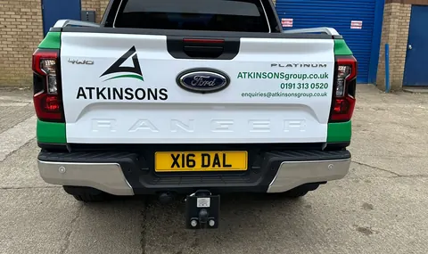 ATKINSONS Ford Ranger in company livery
